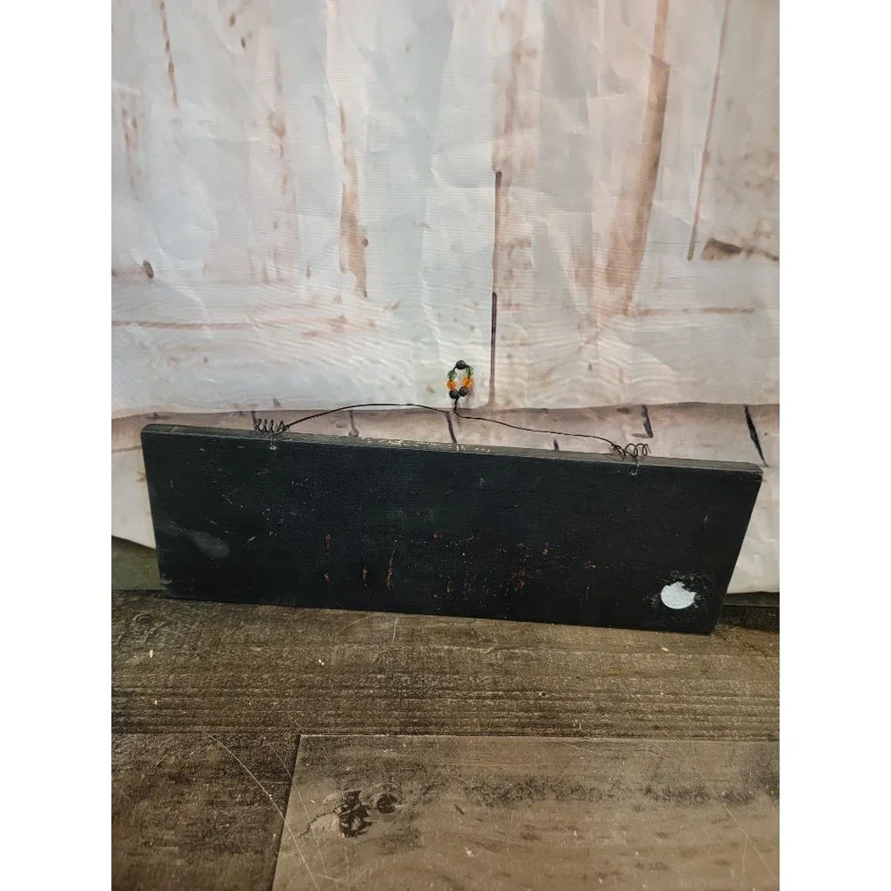 Halloween wooden sign if the broom fits‎ witch decor